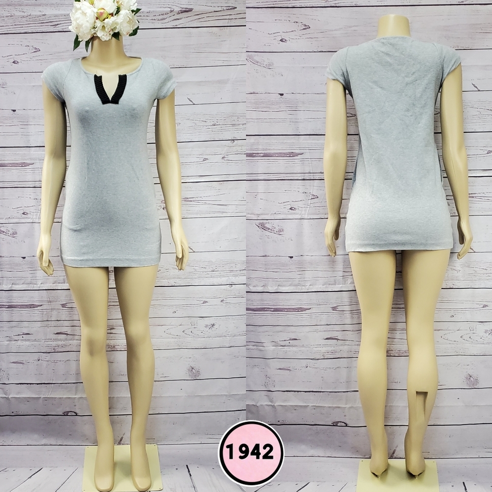 free's shop small gray tshirt mini dress